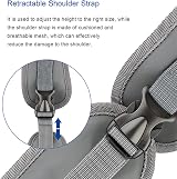 LONTG Pet Sling Carrier Bag for Small Dogs Cats Adjustable Shoulder Strap view 7