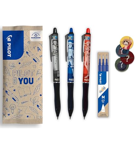 Amazon.com: PILOT - FriXion Ball Plus Heralbony - Gift Set