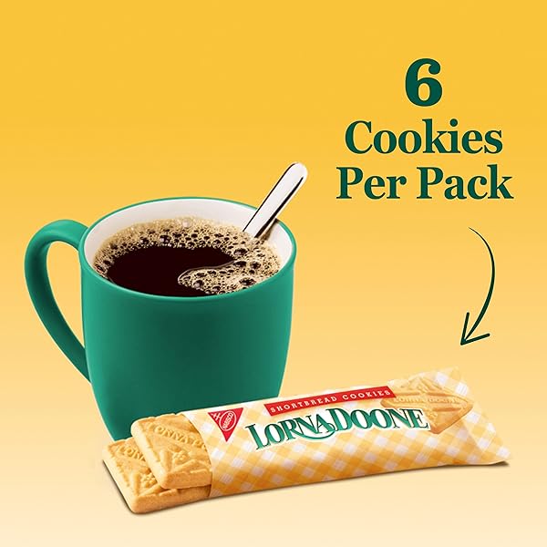 LORNA DOONE SHORTBREAD COOKIES, 3 SNACK PACKS (6 COOKIES PER PACK)