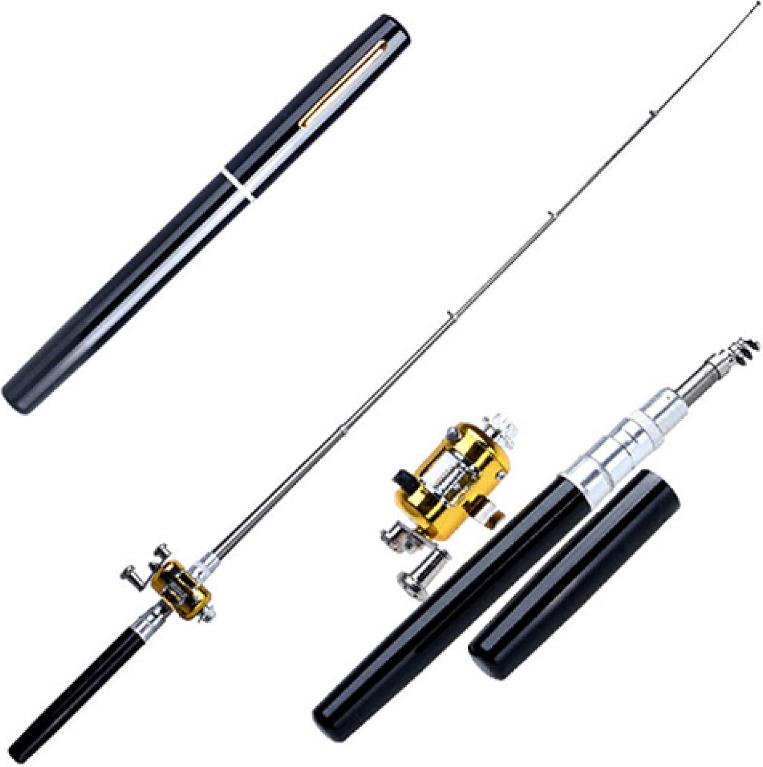 FRIDG Mini Pen Shape Fishing Rod with Fishing Reels