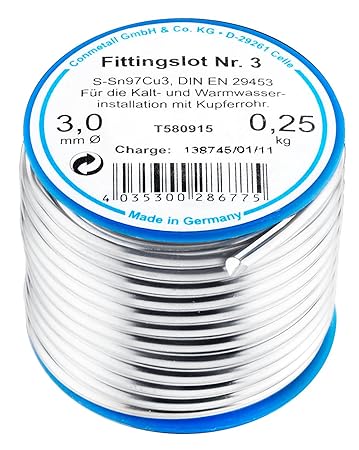 Cornat T580915 Fittingslot 250 g 97%