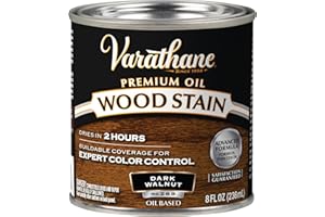 Varathane 1/2 pt Rust-Oleum 211807 Dark Walnut Varathane Oil-Based Interior Wood Stain