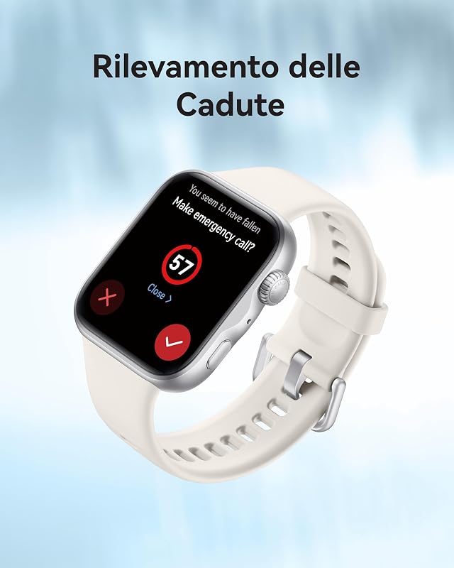 WATCH FIT 5 Smartwatch, Schermo AMOLED HD da 1,82", Bianco