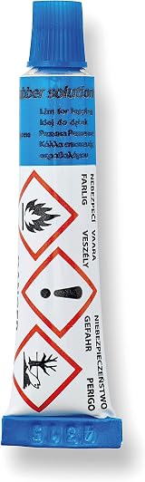 WELDTITE Rubber Solution Fast Drying Adhesive 15 g Blue Tyre Repair view 2