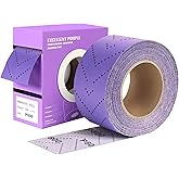 BFZRDT 800 Grit Hook and Loop Sandpaper Roll, 2-3/4" Wide 13 Yard Longboard Sanding Rolls, Wet Dry Sand Paper Sheets for Wood Metal Automotive