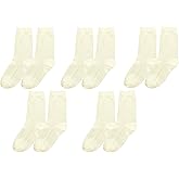 tittimitti 98% Organic Cotton Children Kids Boy's Girl's Socks (5-pack)