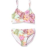 Kanu Surf Girls Coral Reef Beach Sport Wrap Around Bikini 2-Piece Swimsuit