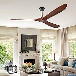 Chriari 60'' Ceiling Fan With Remote and Wall