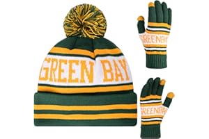 MTSTAOWE Vintage Classic Skull Cap Beanie Hat Cuffed Winter Hat Knit Comes with Warm Gloves Gifts for Men Women Fans