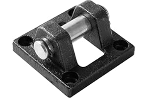 NANLACH Foot Flange CB-32 for Foot Mounting Work for Pneumatic SC 32 Cylinder with 4 Screws