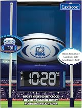 Lexibook Rugby Nightlight Alarm Clock RL800RG Blue view 3
