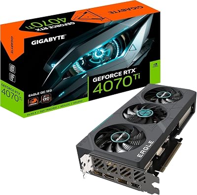 Gigabyte RTX 4070 Ti EAGLE OC 12GB Graphics Card GDDR6X PCI-E 4.0 DLSS 3 4K