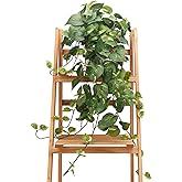 CEWOR Fake Plants Artificial Plants Indoor Faux Plant for Home Decor Silk Realistic Hanging Plants Potted Aesthetic Fake Pothos for Shelves Office Bedroom Bathroom Decor (Green)