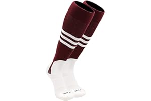 TCK Baseball Stirrup Socks with Stripes