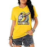 Baseball Shirt for Women Game Day Shirts Baseball Team Shirt Women Funny Fan Short Sleeve Top