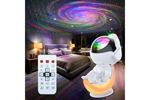 Rossetta Astronaut Projector, Space Projector Star Projector for Bedroom, Galaxy Projector Night Light with Timer and Remote, Kids Adults Room Decor Aesthetic, Gifts for Christmas, Birthdays