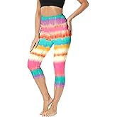 Deerose Swim Pants for Women Swim Capris High Waisted Sun Protection UPF 50+ Long Swimming Leggings Shorts