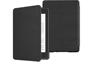 Fintie Slimshell Case for Kindle Paperwhite (10th Generation only, 2018 Release) - Premium Lightweight PU Leather Cover with 
