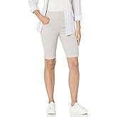 Gloria Vanderbilt Womens Amanda Pull on Capri Petite
