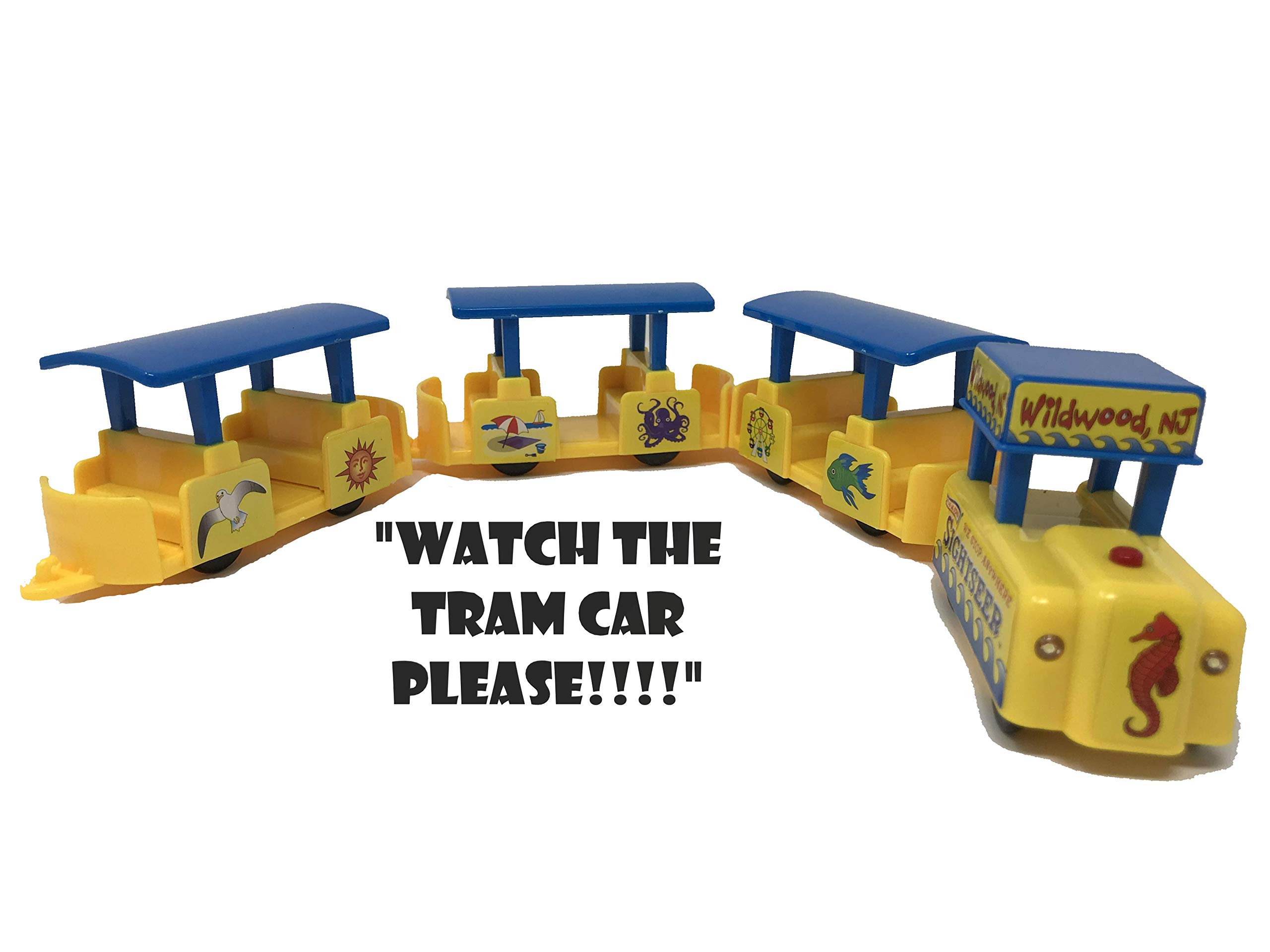Wildwood Toy Tram Car NJ Talking WindUp Watch The Tram Car Please Toy