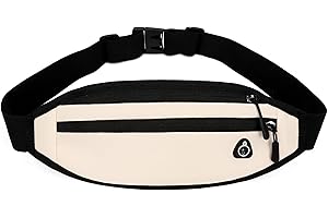 Elastic Waist Pack for Outdoor Sports Running Cycling Fitness with Phone Pocket and Coin Compartment Durable Lightweight Fann
