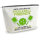 Yoxiumi Pickleball Gifts for Women Pickleball Makeup Bag for Coach Team Player Friends Pickle Ball Gifts Pickle Ball Bags Cool Cosmetic Pouch Snacks Pouch Travel Toiletry Bags Sports Accessories