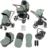 Ickle Bubba Stomp Urban 3 in 1 Travel System Sage Green 6.5kg view 1