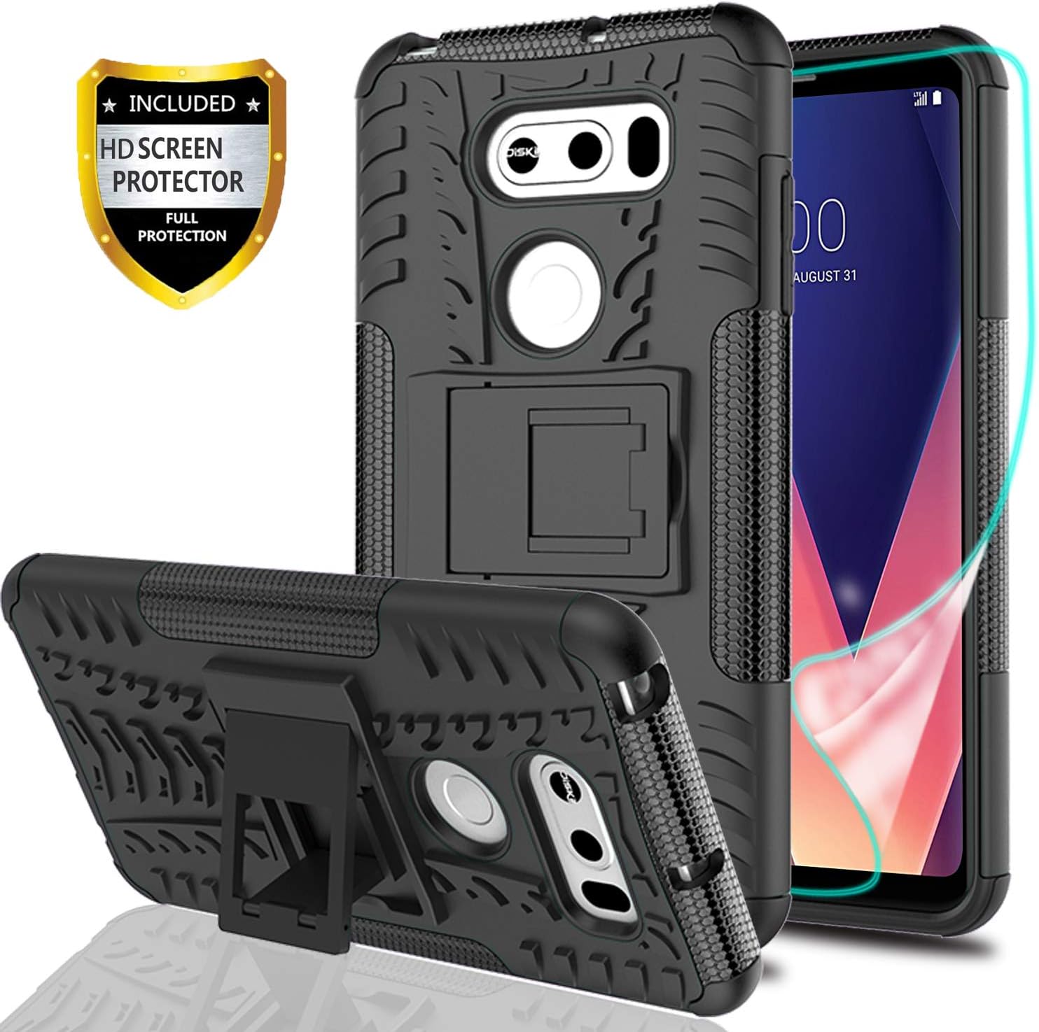 Best Lg V30 Plus Easy Grip Shock Case