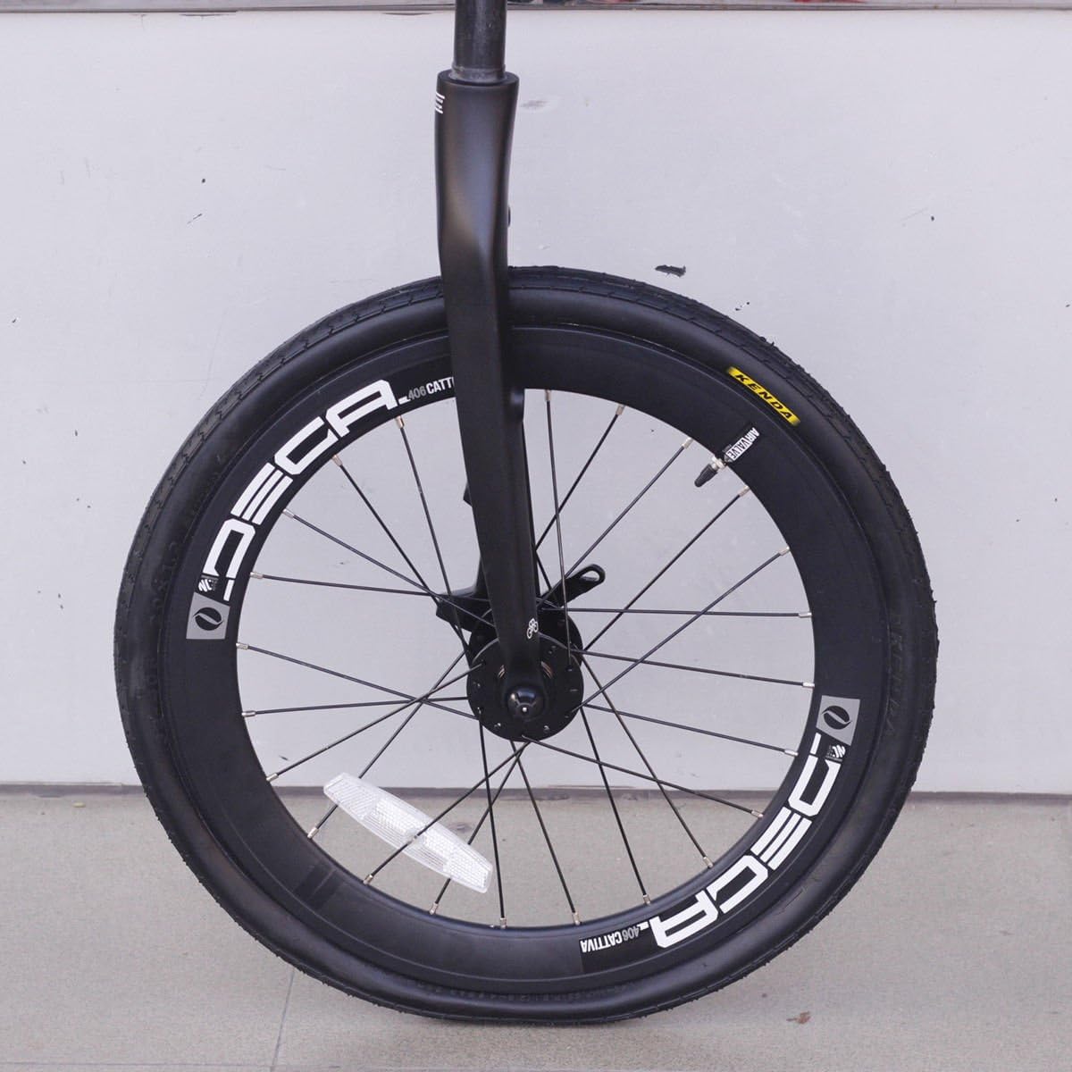 Forcelle 20" Carbon Fork 451 406 Minivelo Recumbent Bike Rigid V