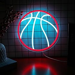 Neonawall Basketball Neon Sign for