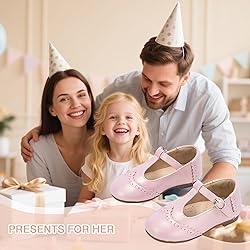 Tegeek Girls Toddler/Little Kid Mary Jane Flats