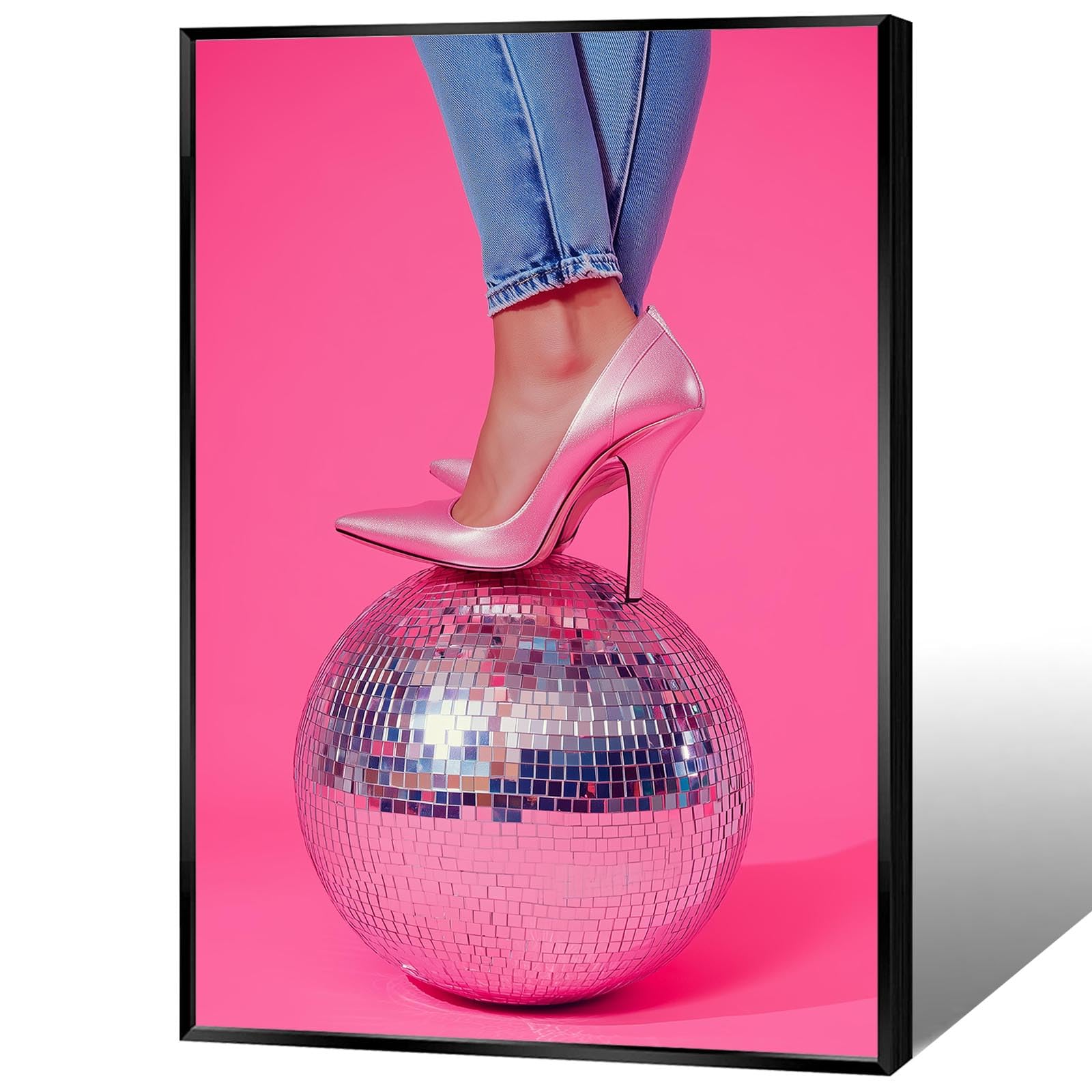Funky Disco Ball Posters Vintage Sexy Hot Girls