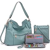 Large Crossbody Bags Ladies Shoulder Handbags Purse and Wallet Set for Women Totes Hobo Purses