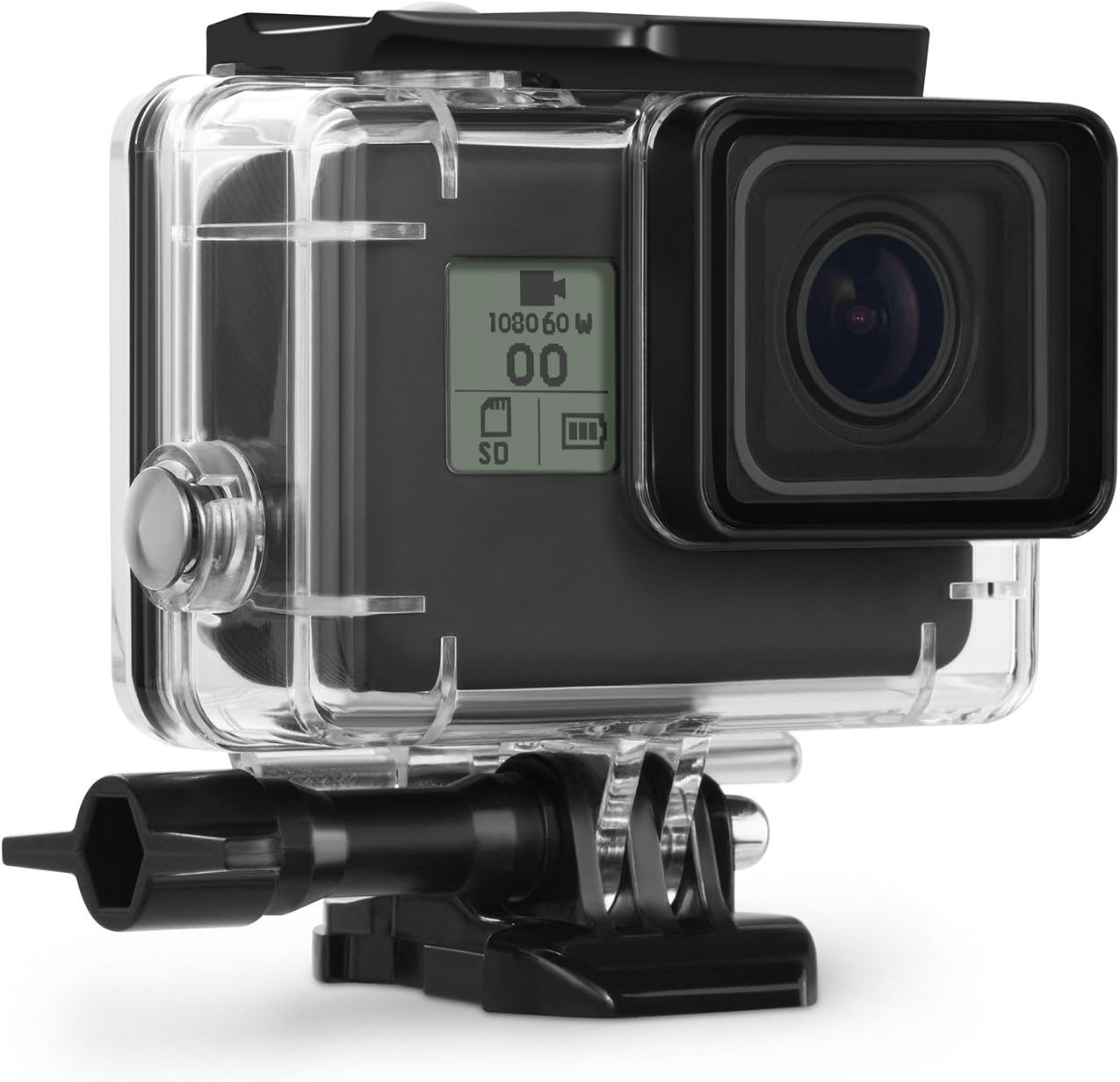 Kupton Housing Case for GoPro Hero 5 Waterproof Case Diving Protective Housing Shell 45m with Bracket Case for GoPro…