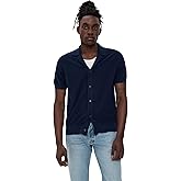 Club Monaco Men's Boucle Camp Collar Sweater