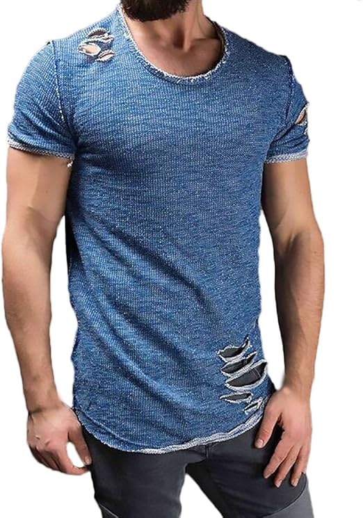 maglietta strappata uomo