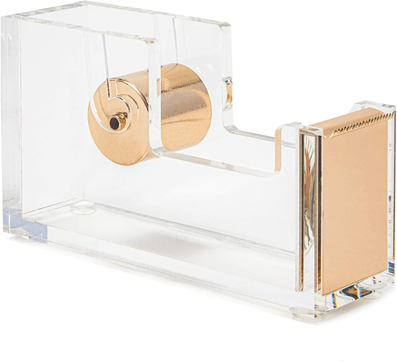 1 Pack Acrylic and Gold Tape Dispenser Transparent, Gold Amazon.co