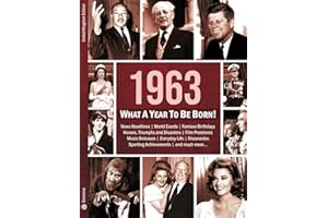 1963: What A Year To Be Born!: A Birthday Gift to Treasure