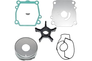 KUNOANZ Water Pump Impeller Repair Kit for Suzuki 90 100 115 140 HP 4-Stroke Outboard, Replacement number : 17400-92J21, 17400-92J22, 17400-92J23 DF90 DF100 DF115 DF140 90hp 100hp 115hp 140hp 2001-2024