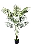 Aphighjoy 4FT Artificial Areca Palm Plant with