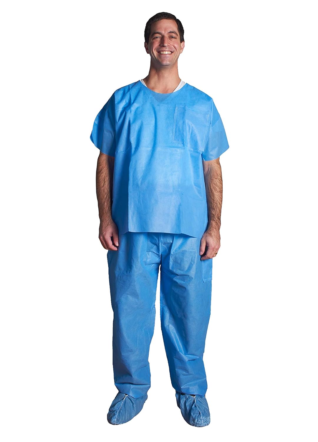 Blue 2XL Disposable Scrub Pant ASP Medical