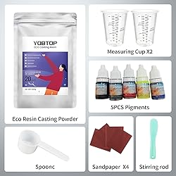 YOBTOP Eco Resin Casting Powder kit