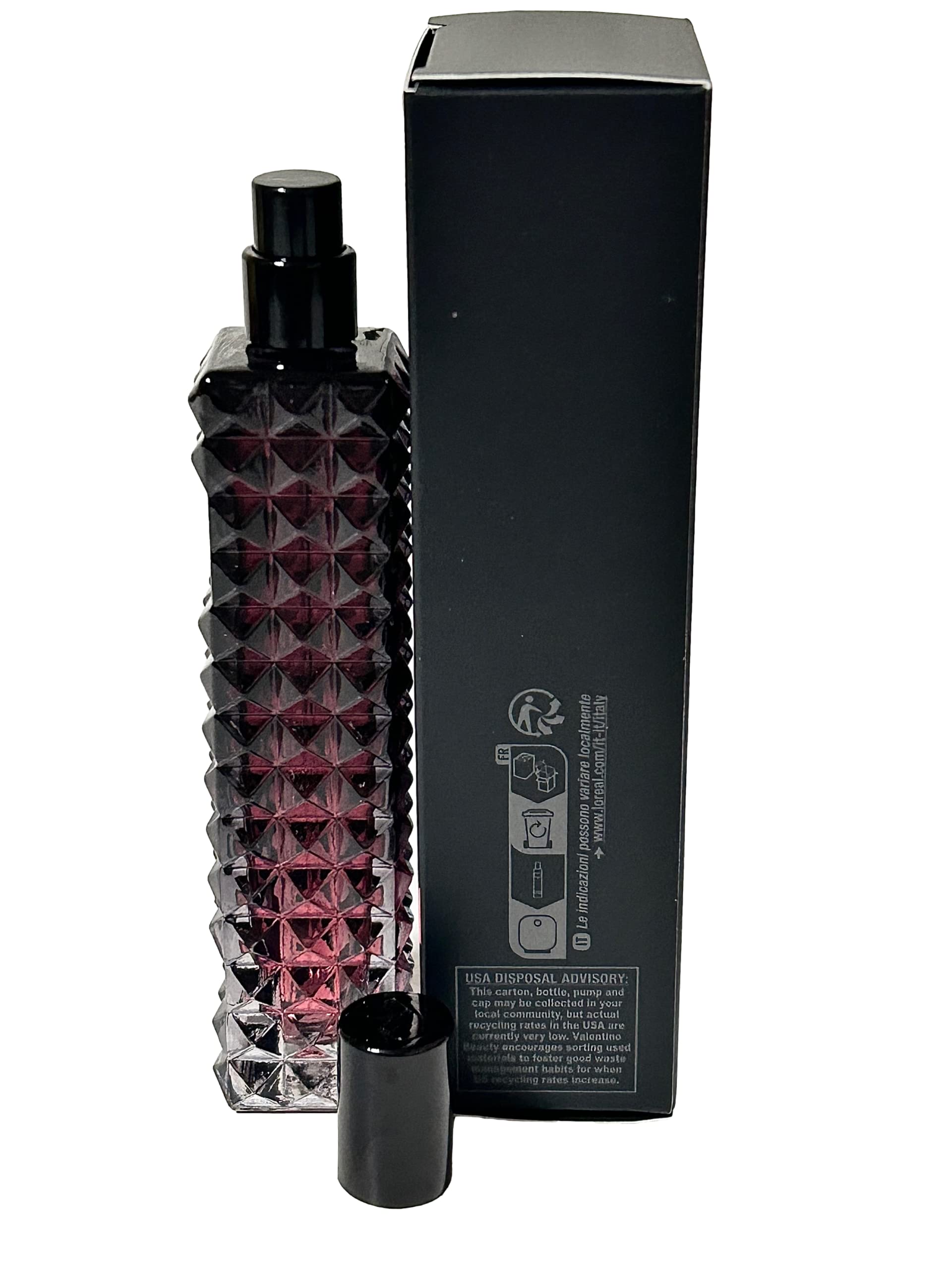 Valentino UOMO Born In Roma INTENSE Men Travel Spray EDP MINI Perfume 15 ML / 0.5 Fl Oz