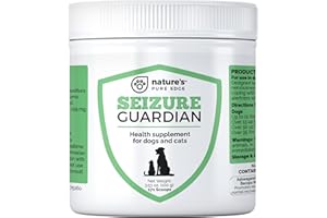 NATURE'S PURE EDGE Nervous System Support and Calming Aid for Dogs & Cats – Natural Relaxation Aid from an American Company with Ashwagandha, Chamomile, Valerian & More, 170g