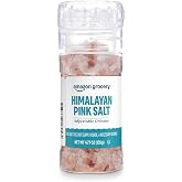 Amazon Grocery, Himalayan Pink Salt Adjustable Grinder, 4.77 Oz