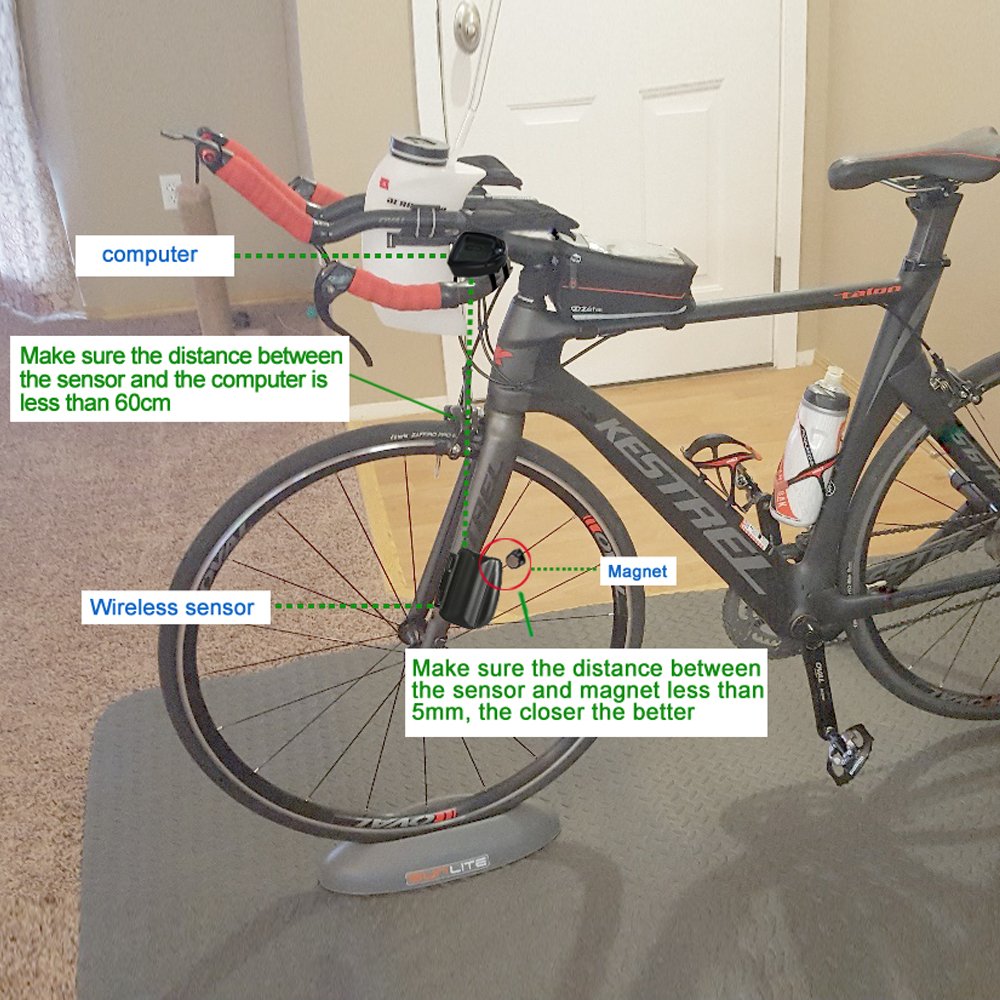 SY Bicycle Speedometer and Odometer Wireless Waterproof Cycle Bike