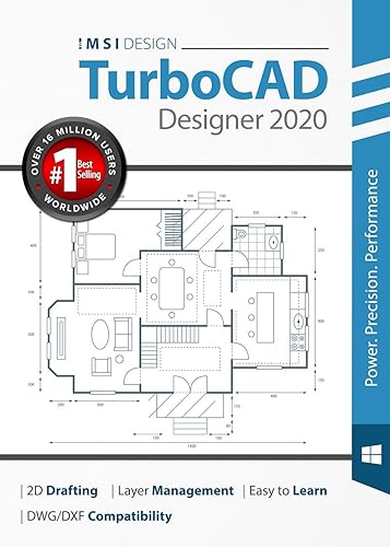 CAD & Graphic Design - TurboCAD 2020 Designer [PC Download]