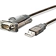 Plugable USB to Serial Adapter Compatible with Windows, Mac, Linux (RS-232/DB9 DTE Male Connector, Prolific PL2303GT Chipset)