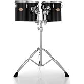 10" and 12" Concert Tom Poplar/Kapur Single Head Tom Set W/BT3 &amp; 7/8" Receiver &amp; T895 Stand