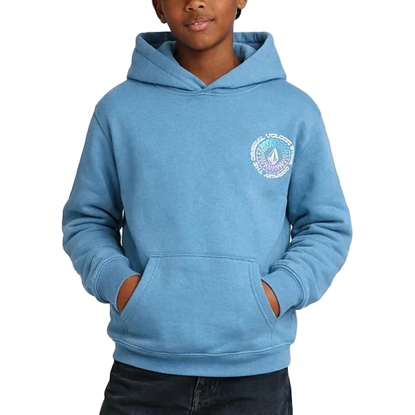 Amazon.com: Volcom Boys Hoodie - Fleece Full Zip Up Hoodie